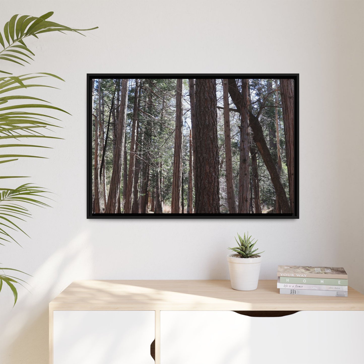 Forest Cathedral - Unique Stretched Canvas Wall Art - Art By Earth