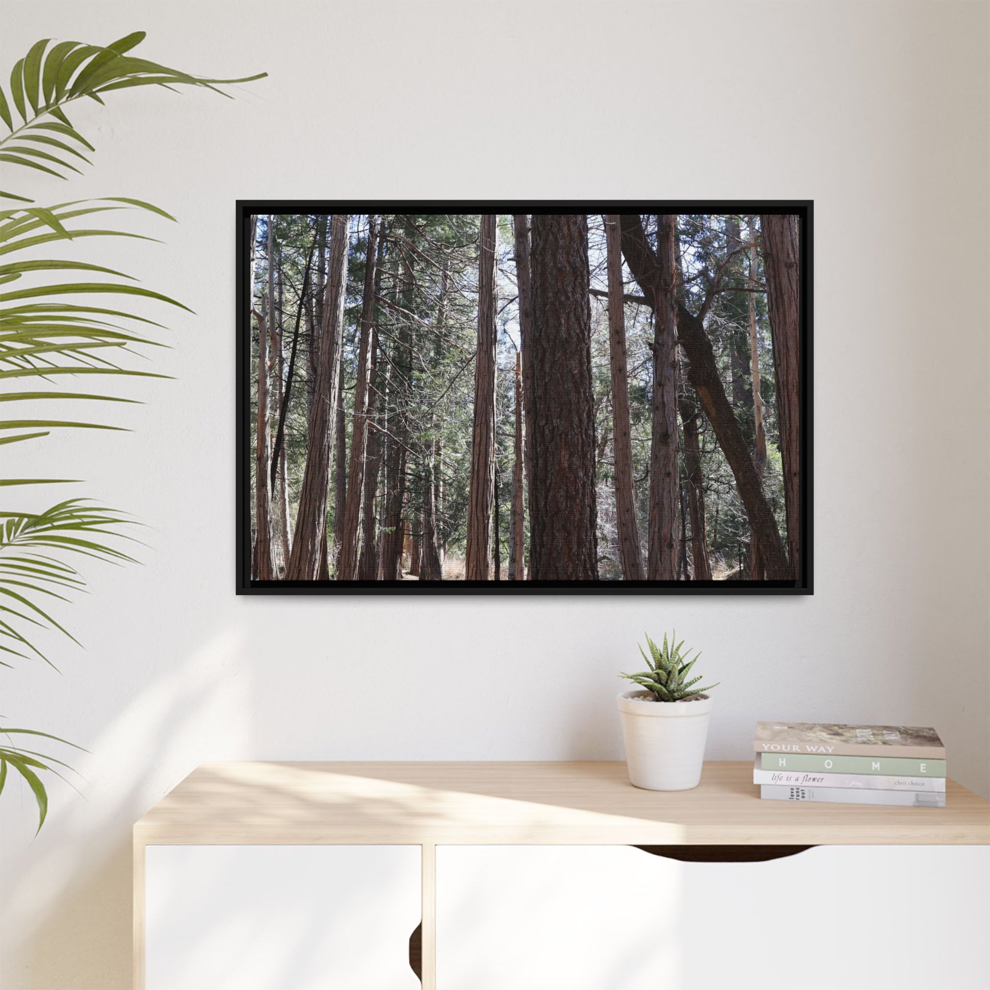 Forest Cathedral - Unique Stretched Canvas Wall Art - Art By Earth