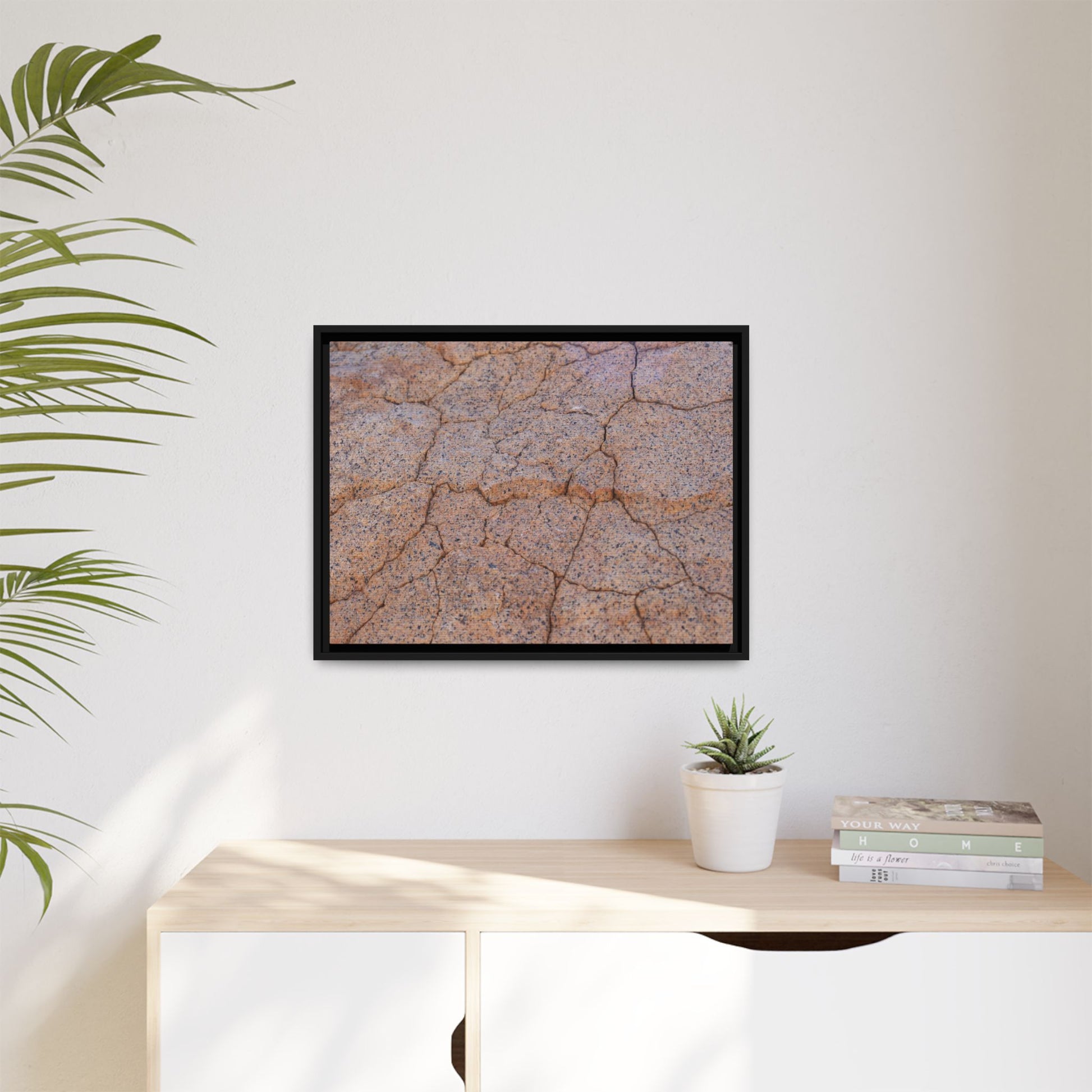 Fragmented Earth - Unique Stretched Canvas Wall Art - Art By Earth