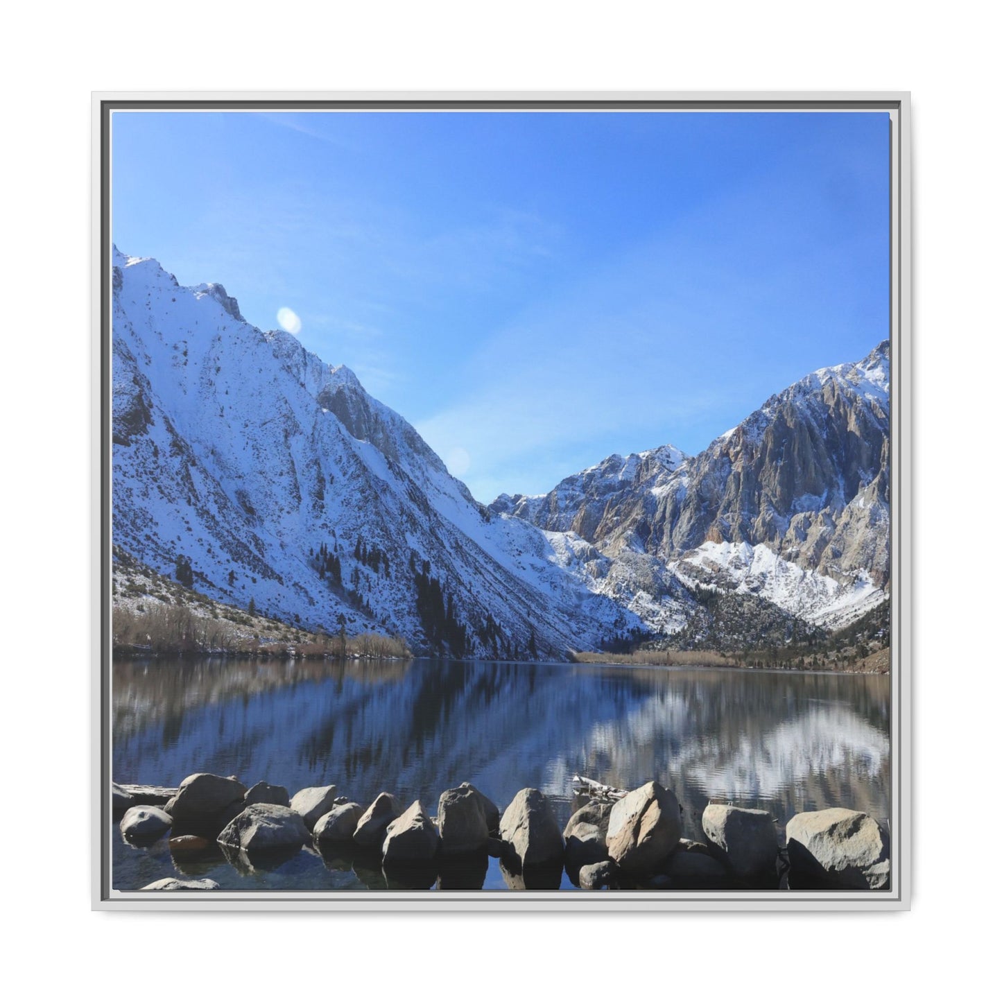 Stones of Serenity - Unique Stretched Canvas Wall Art