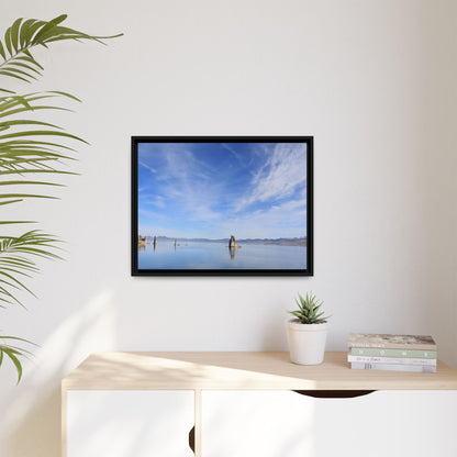 Whispers of Stillness - Unique Stretched Canvas Wall Art