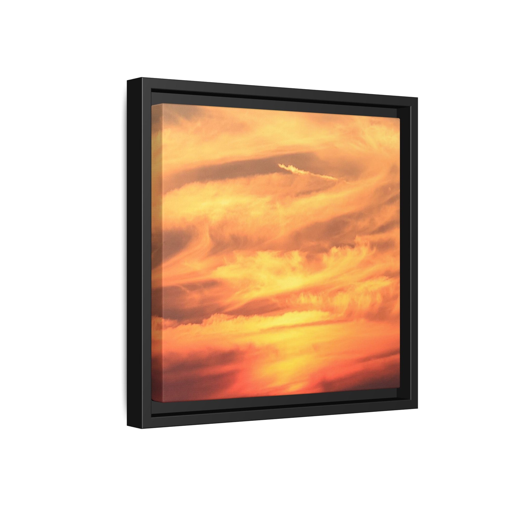 Burning Skies - Unique Stretched Canvas Wall Art - Art By Earth