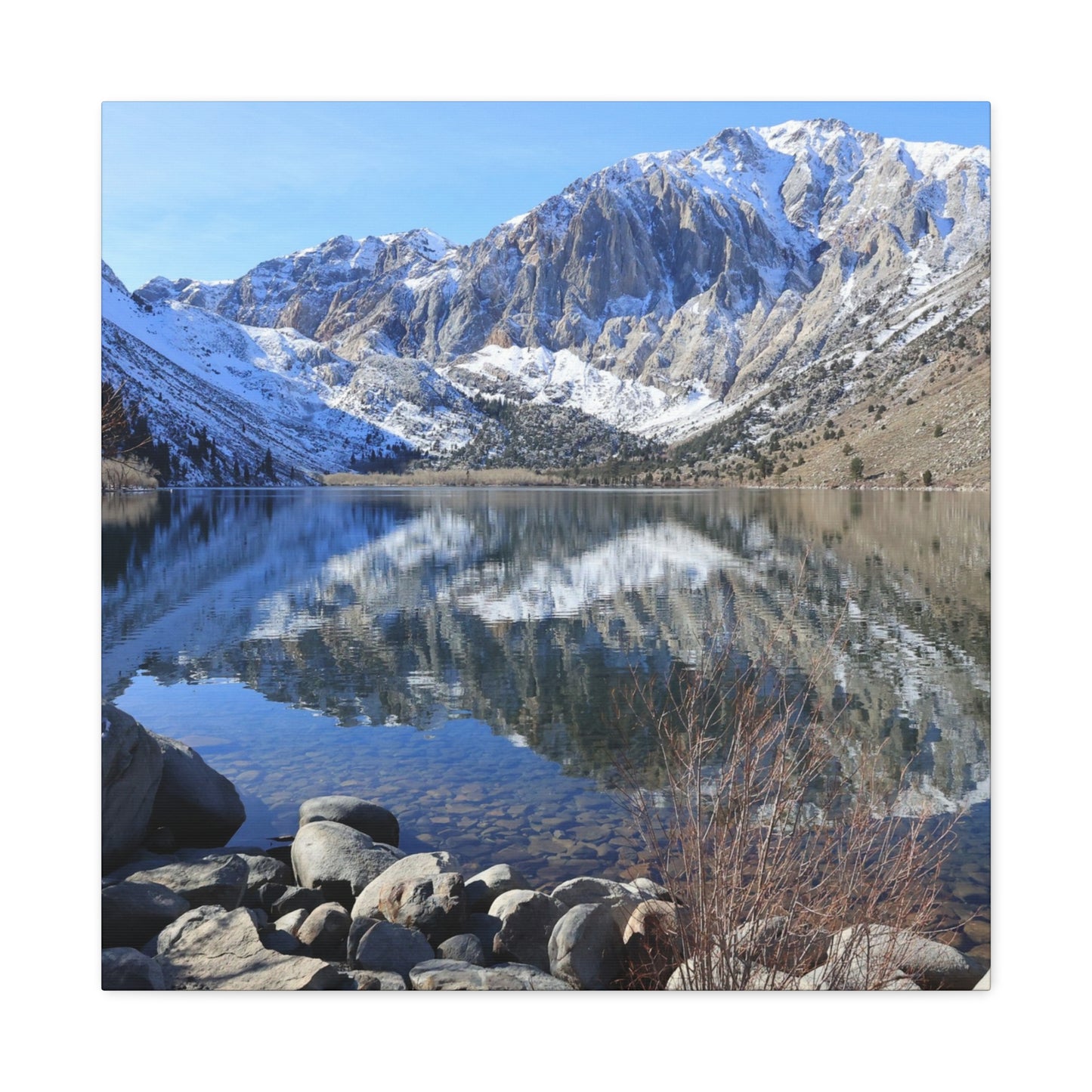 Echoes of Silence - Unique Frameless Canvas Wall Art