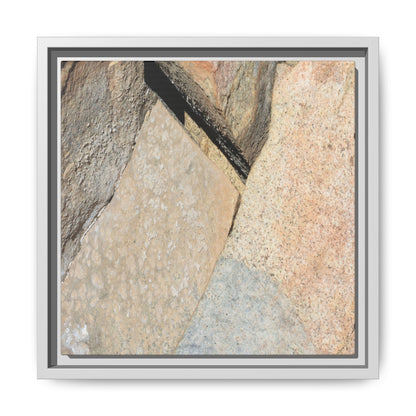 Rock Fragment - Unique Stretched Canvas Wall Art - Art By Earth