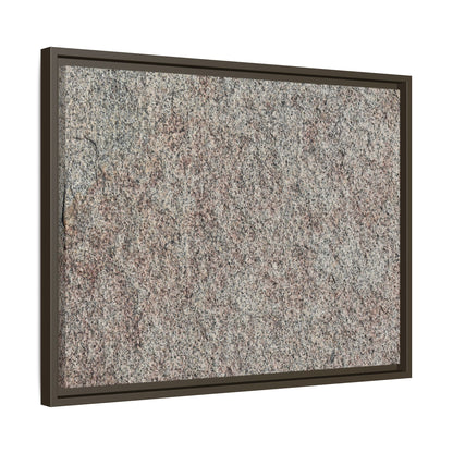 Granular Whispers - Unique Stretched Canvas Wall Art - Art By Earth