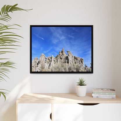 Frozen Sentinels - Unique Stretched Canvas Wall Art