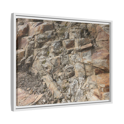 Stone's Silent Story - Unique Stretched Canvas Wall Art - Art By Earth