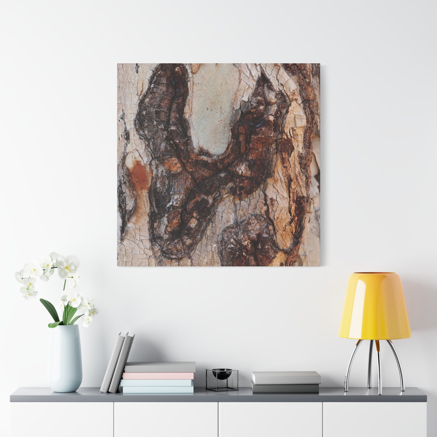 Arboreal Echoes - Unique Frameless Canvas Wall Art - Art By Earth