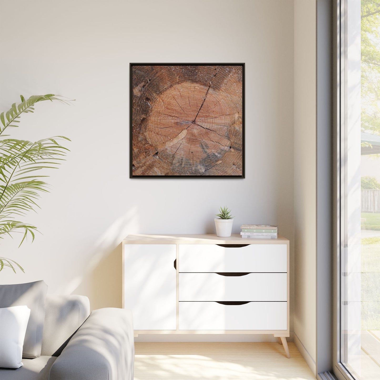 Concentric Memories - Unique Stretched Canvas Wall Art - Art By Earth