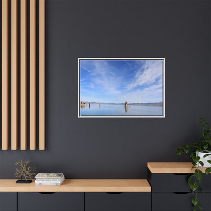 Whispers of Stillness - Unique Stretched Canvas Wall Art