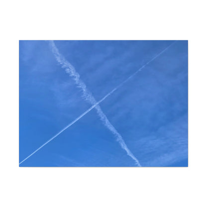 Crossing Paths - Unique Frameless Canvas Wall Art - Art By Earth