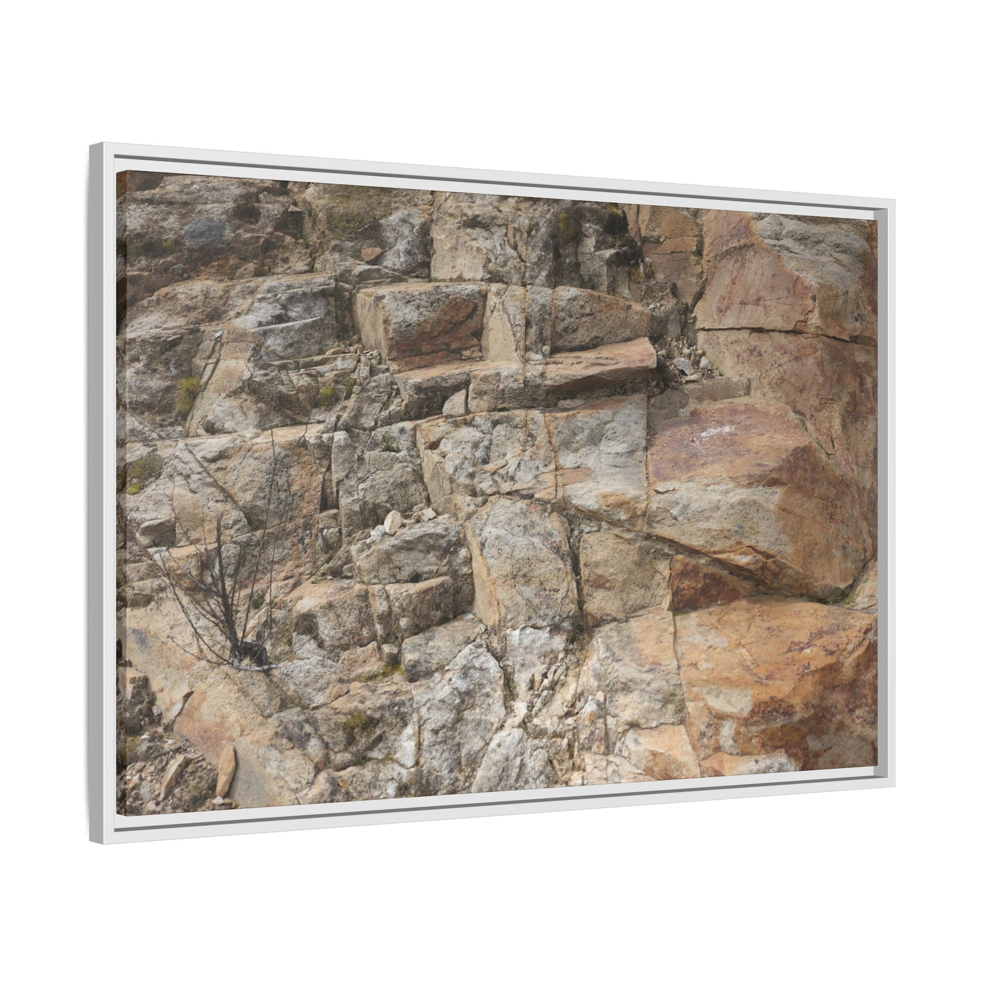 Sandstone Symphony - Unique Stretched Canvas Wall Art - Art By Earth