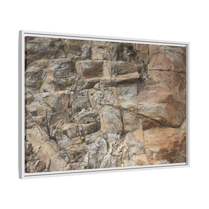 Sandstone Symphony - Unique Stretched Canvas Wall Art - Art By Earth