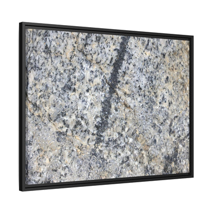 Granite Bubbles - Unique Stretched Canvas Wall Art - Art By Earth
