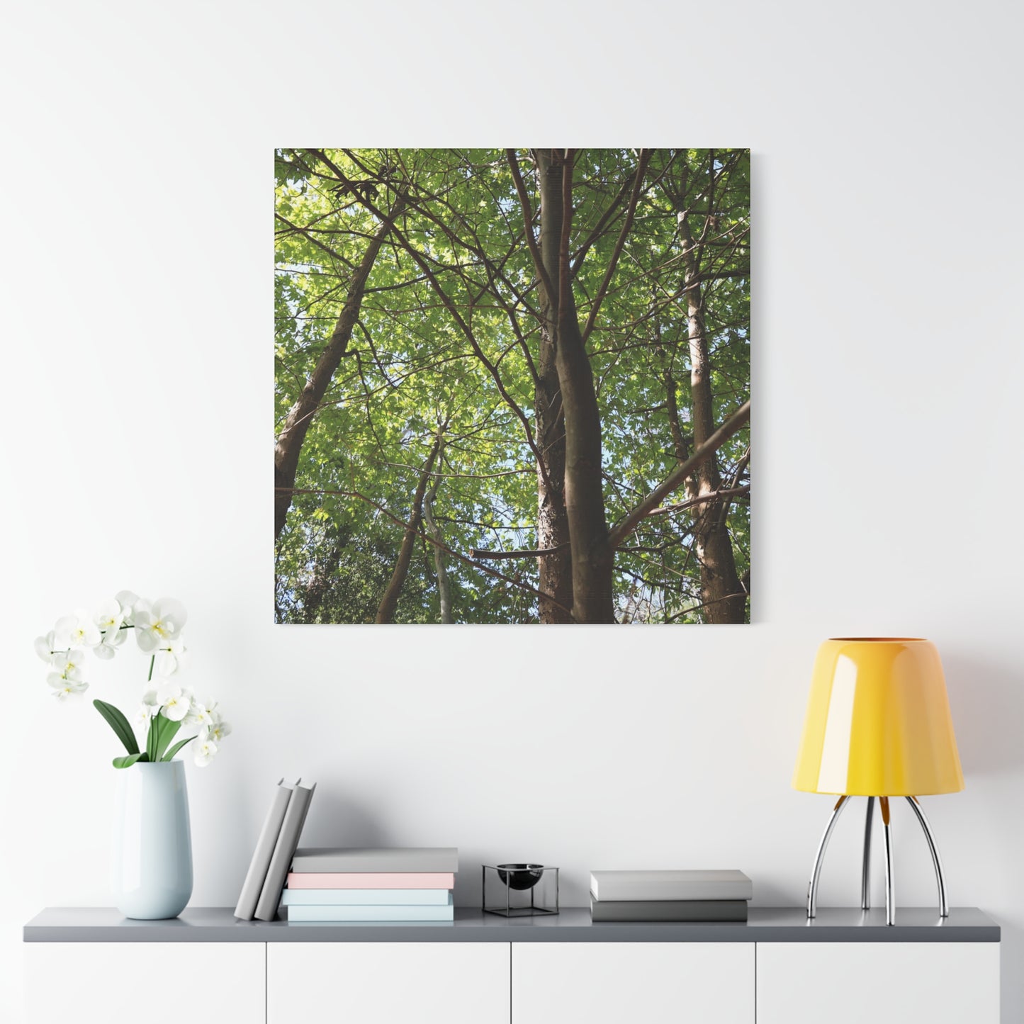 Canopy of Light - Unique Frameless Canvas Wall Art