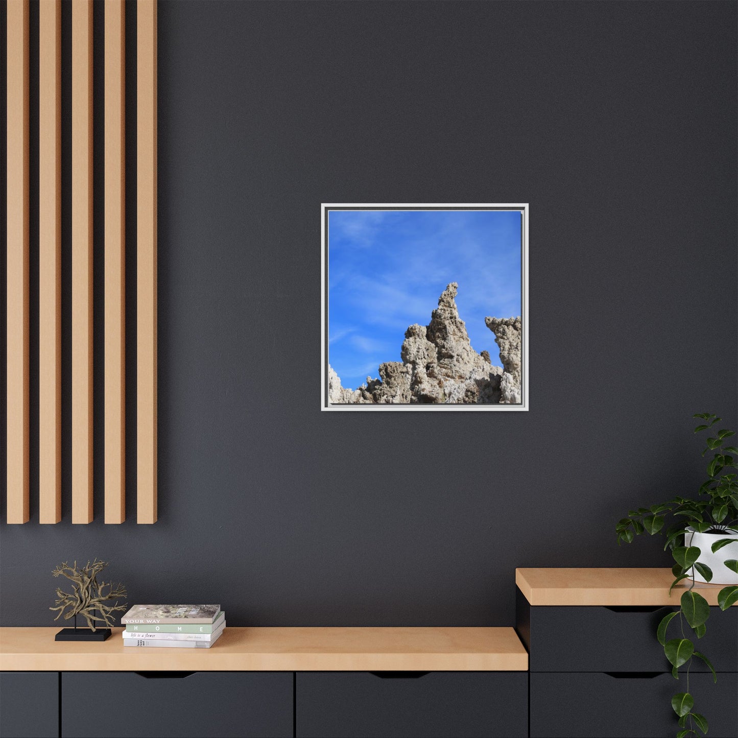 Echoes of Stone - Unique Stretched Canvas Wall Art