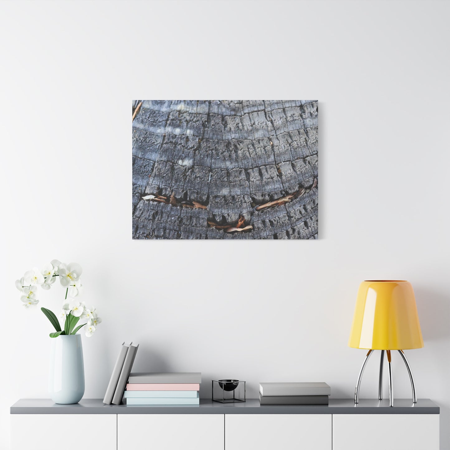 Time's Fractal Whispers - Unique Frameless Canvas Wall Art - Art By Earth