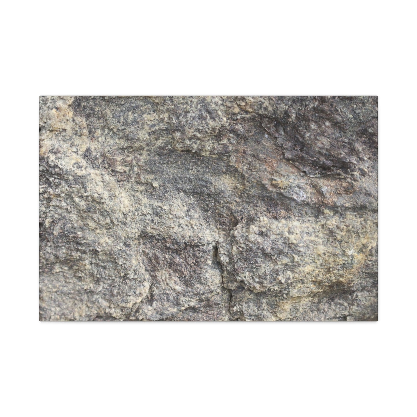 Granite Memory - Unique Frameless Canvas Wall Art - Art By Earth