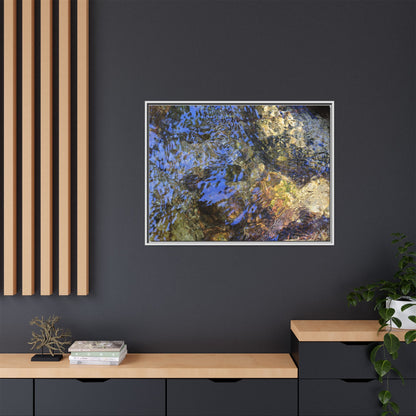 Aquatic Kaleidoscope - Unique Stretched Canvas Wall Art - Art By Earth