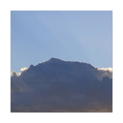 Clouds of Majesty - Unique Frameless Canvas Wall Art