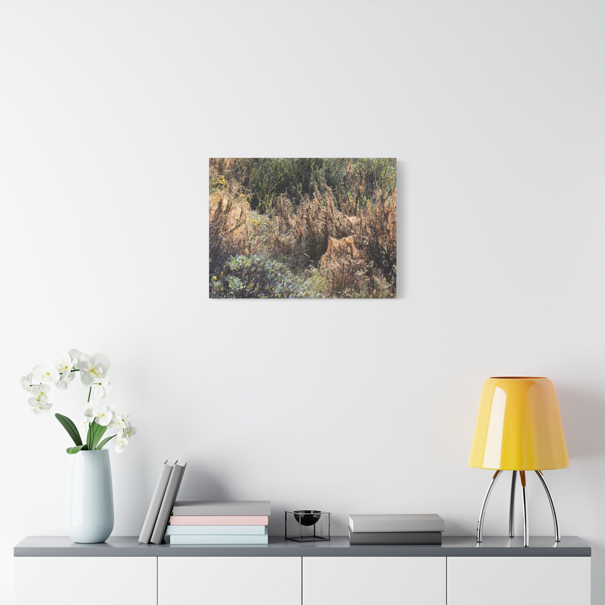Sagebrush Desert Landscape - Unique Frameless Canvas Wall Art - Art By Earth