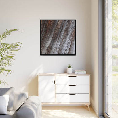 Aged Timber Texture - Unique Stretched Canvas Wall Art - Art By Earth