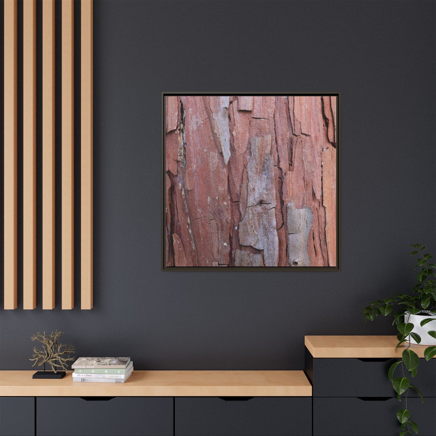 Peeling Bark - Unique Stretched Canvas Wall Art - Art By Earth