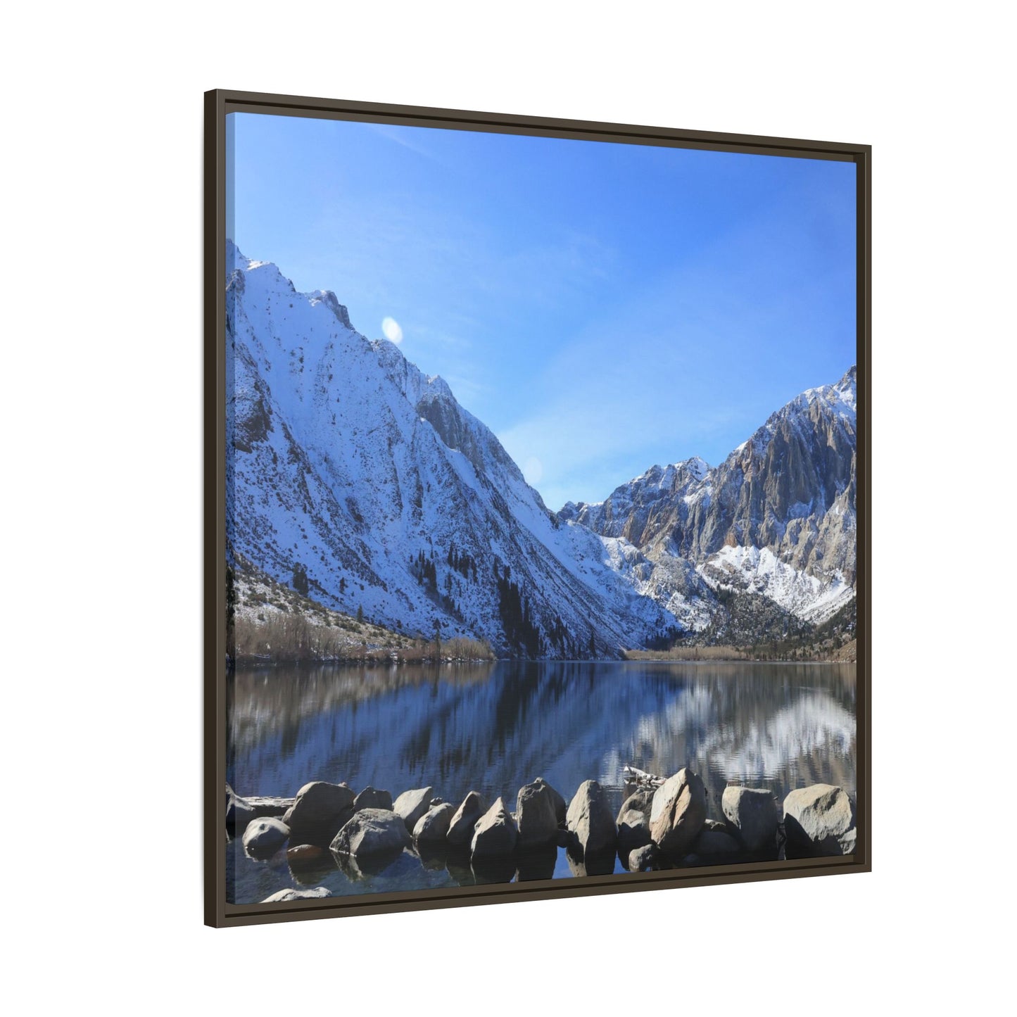 Stones of Serenity - Unique Stretched Canvas Wall Art