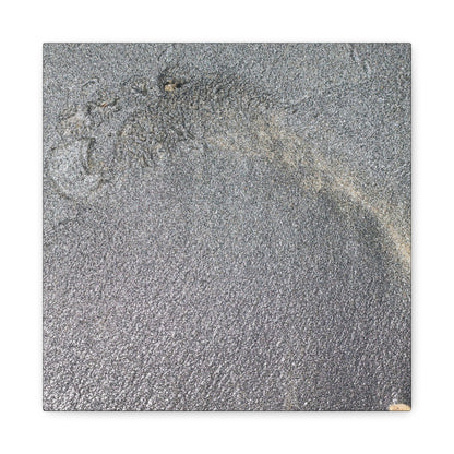 Ephemeral Whispers of Granite - Unique Frameless Canvas Wall Art - Art By Earth