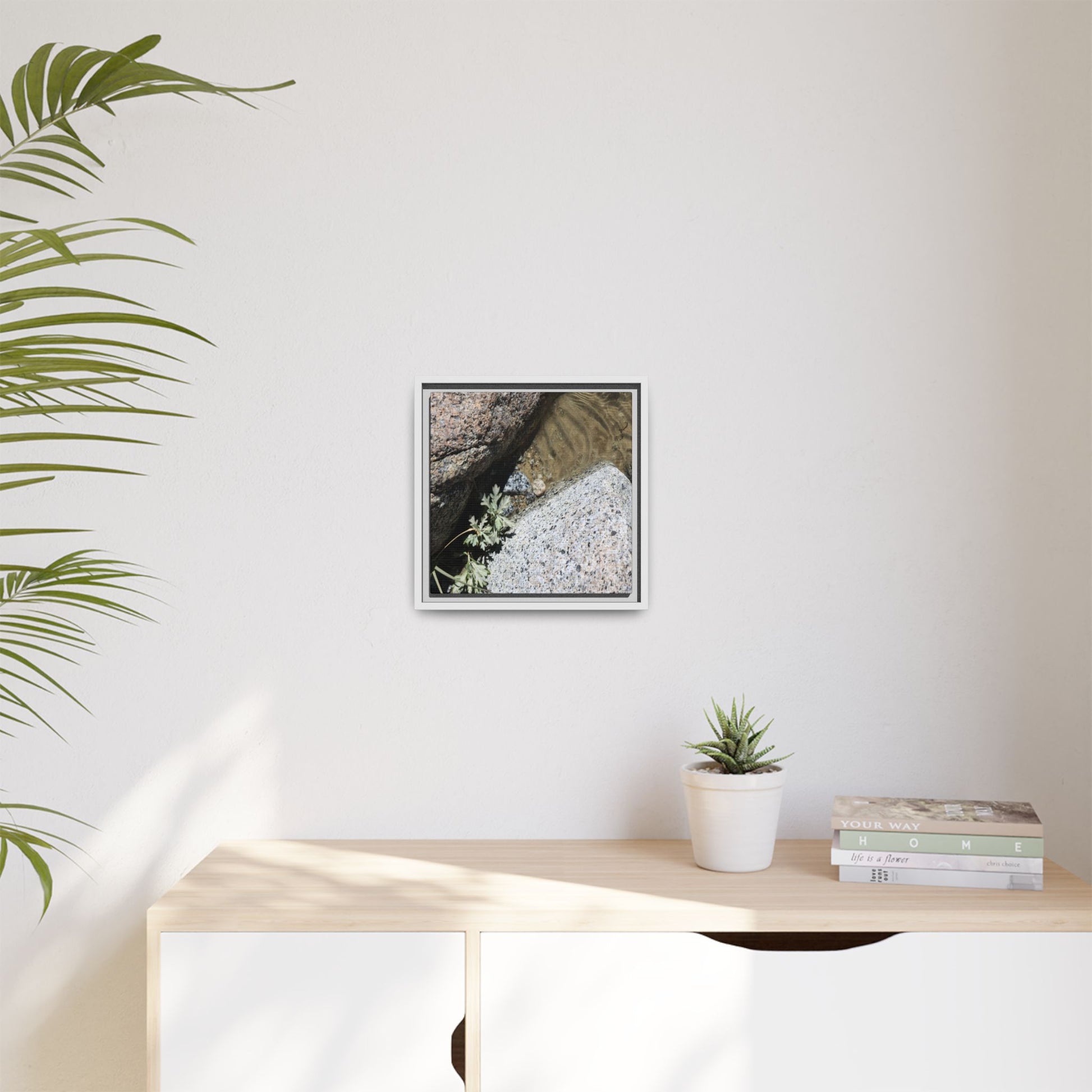 Resilience in Stone - Unique Stretched Canvas Wall Art - Art By Earth