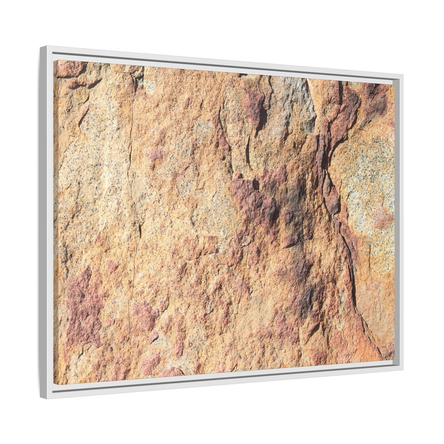 Fractal Stone - Unique Stretched Canvas Wall Art - Art By Earth