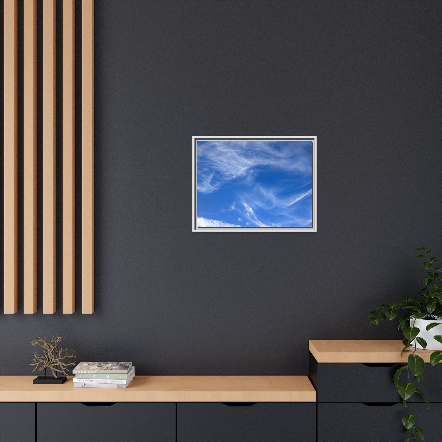 Cloudscape Reverie - Unique Stretched Canvas Wall Art - Art By Earth