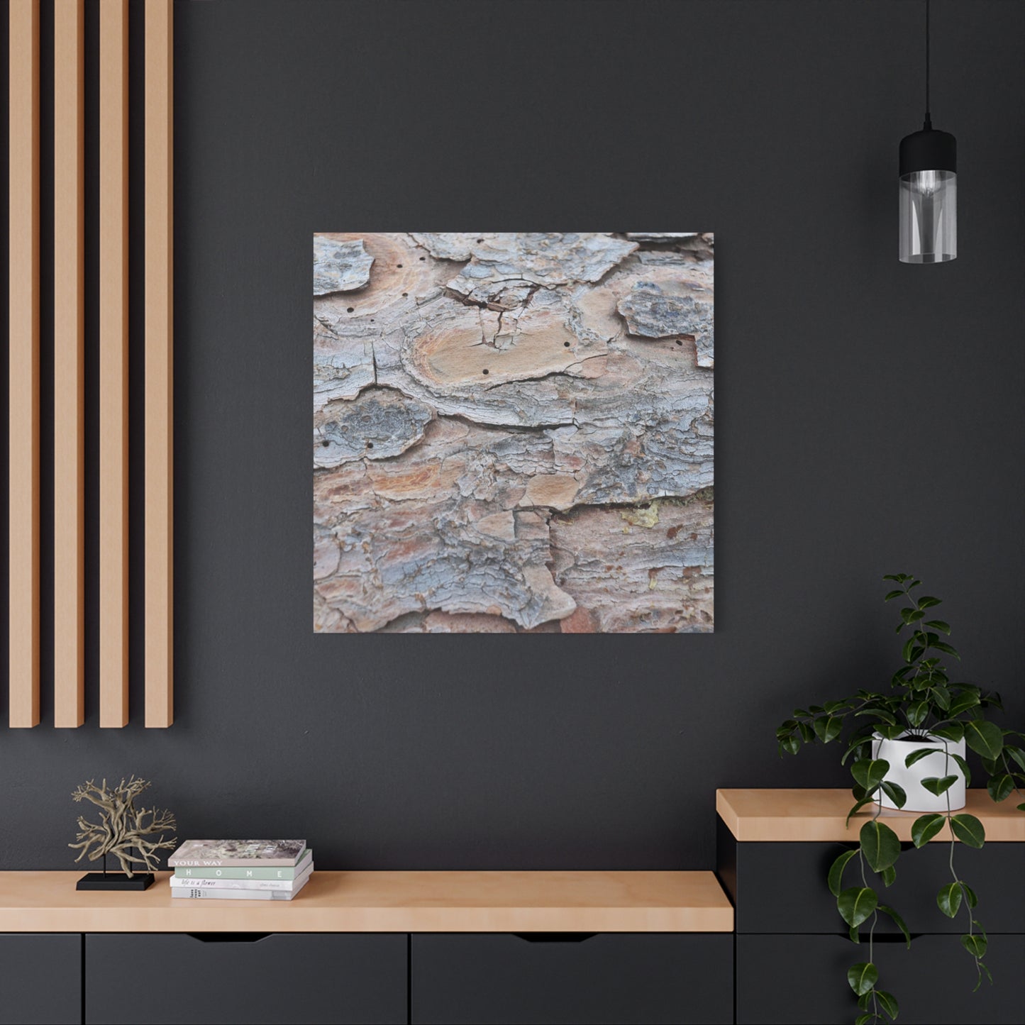 Textural Geology - Unique Frameless Canvas Wall Art - Art By Earth