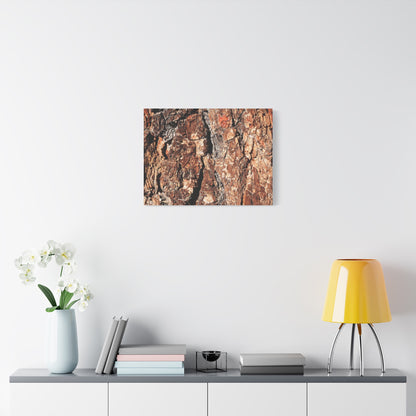 Russet Echoes - Unique Frameless Canvas Wall Art