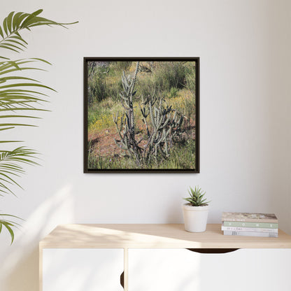 Wildflower Meadow - Unique Stretched Canvas Wall Art - Art By Earth