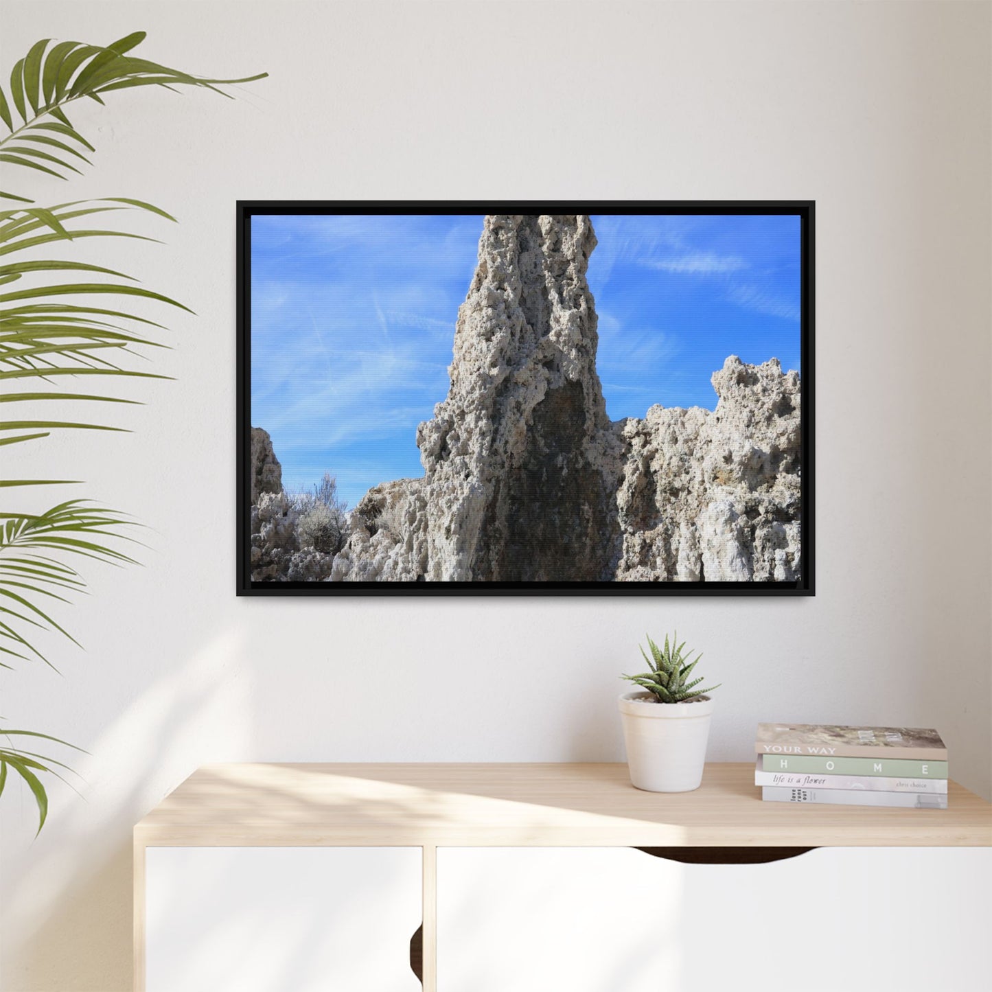 Sentinel of Stone - Unique Stretched Canvas Wall Art