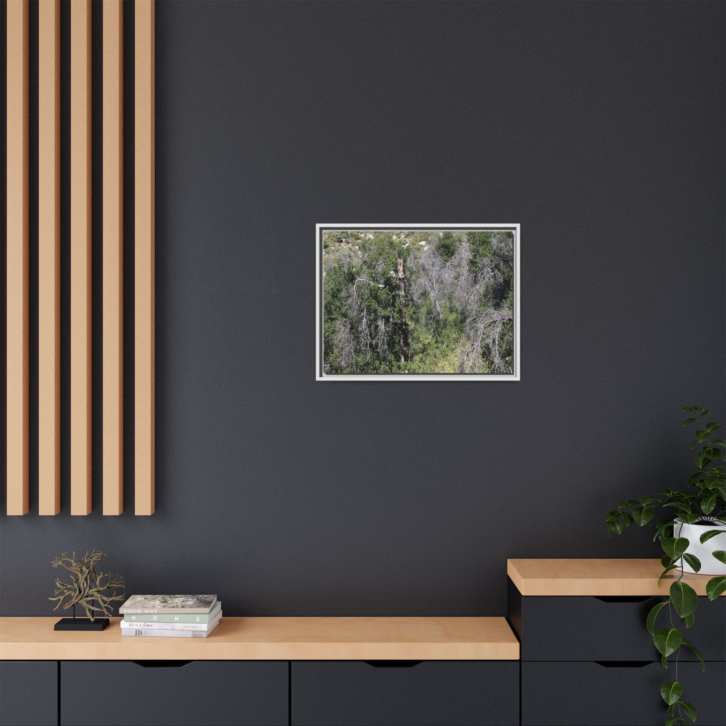 Forest Decline - Unique Stretched Canvas Wall Art
