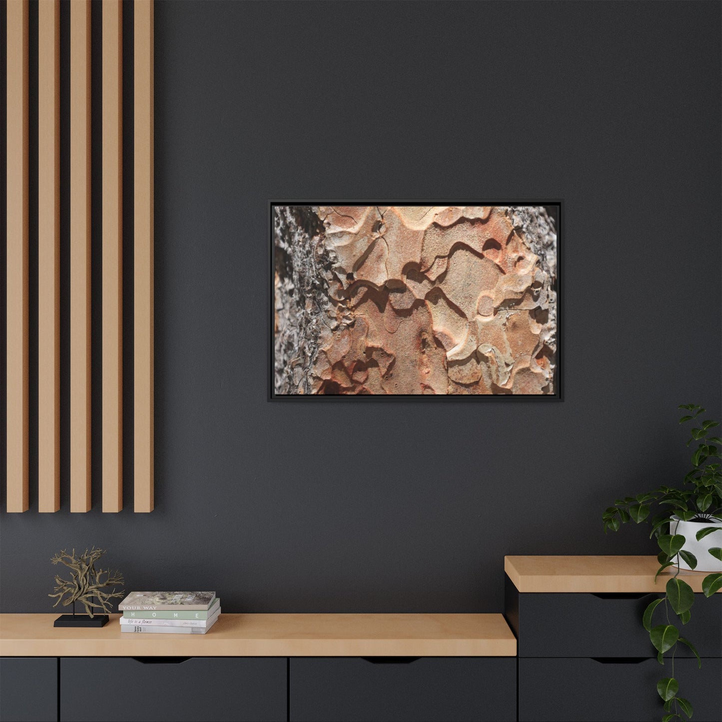 Rust and Stone - Unique Stretched Canvas Wall Art - Art By Earth