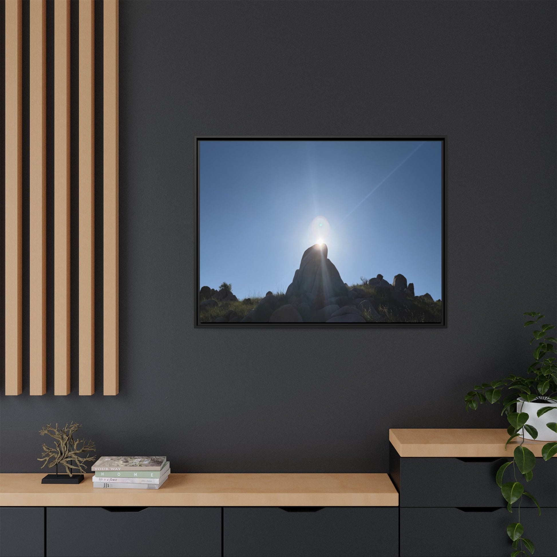 Sunburst - Unique Stretched Canvas Wall Art - Art By Earth