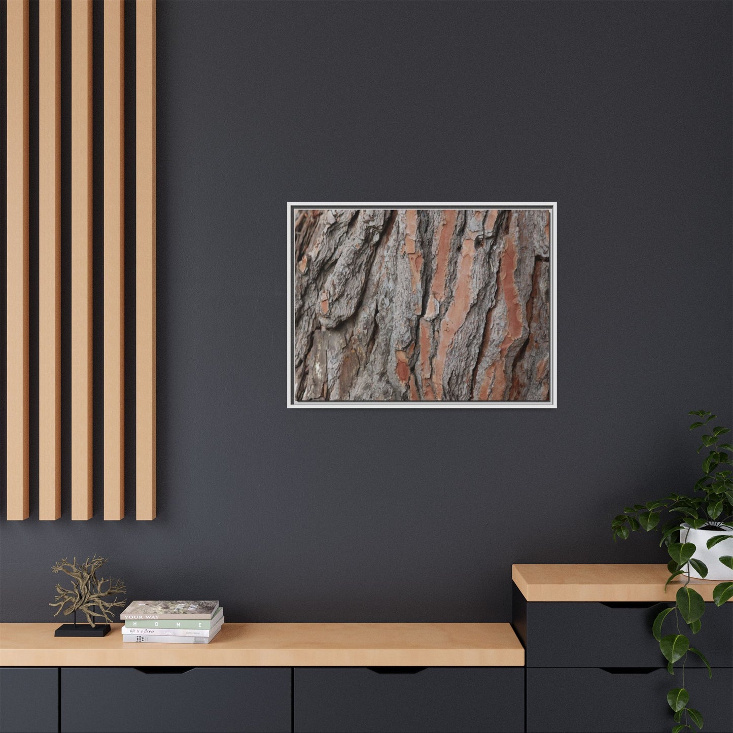 Woodland Layers - Unique Stretched Canvas Wall Art - Art By Earth