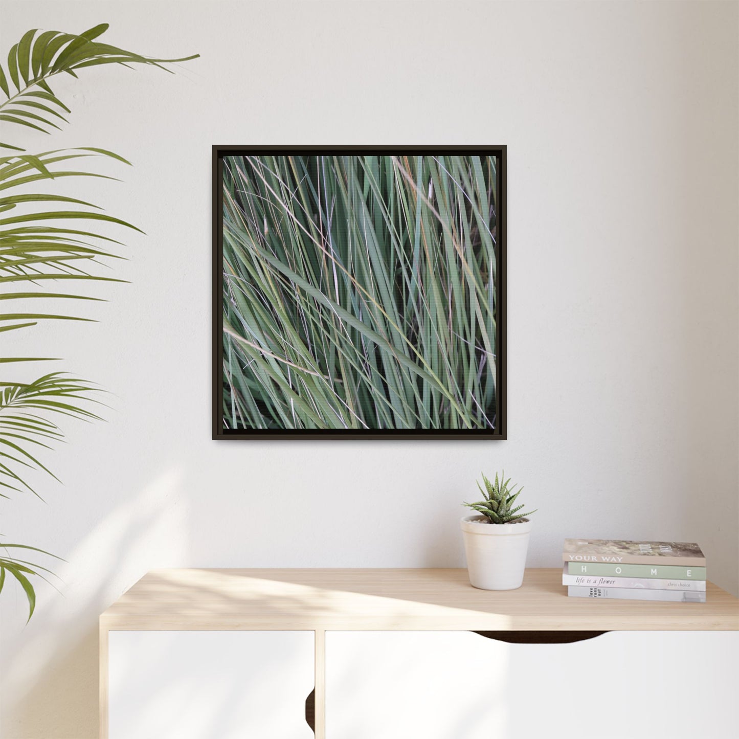 Grassland Symphony - Unique Stretched Canvas Wall Art - Art By Earth