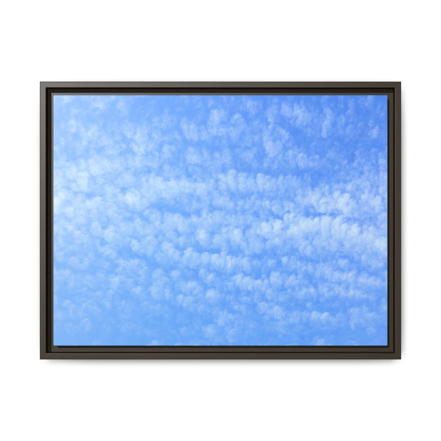 Wispy Blue Dreams - Unique Stretched Canvas Wall Art - Art By Earth