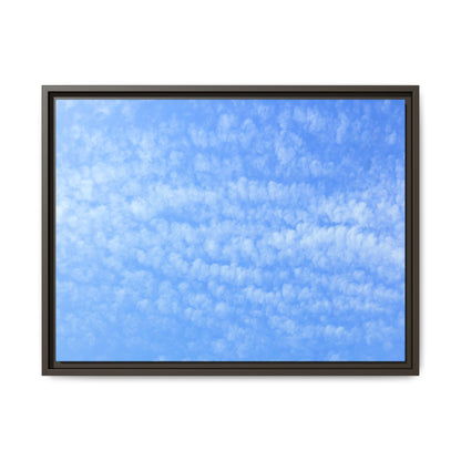 Wispy Blue Dreams - Unique Stretched Canvas Wall Art - Art By Earth