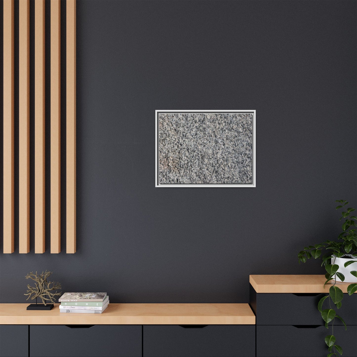 Crystalline Fusion - Unique Stretched Canvas Wall Art - Art By Earth