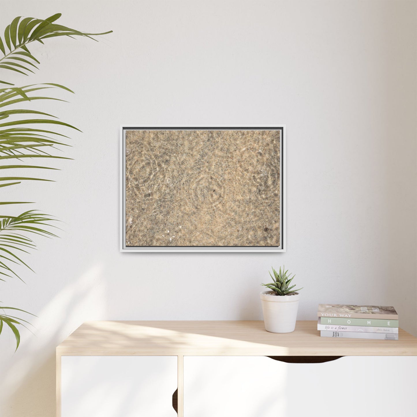 Whispers of Sand - Unique Stretched Canvas Wall Art - Art By Earth