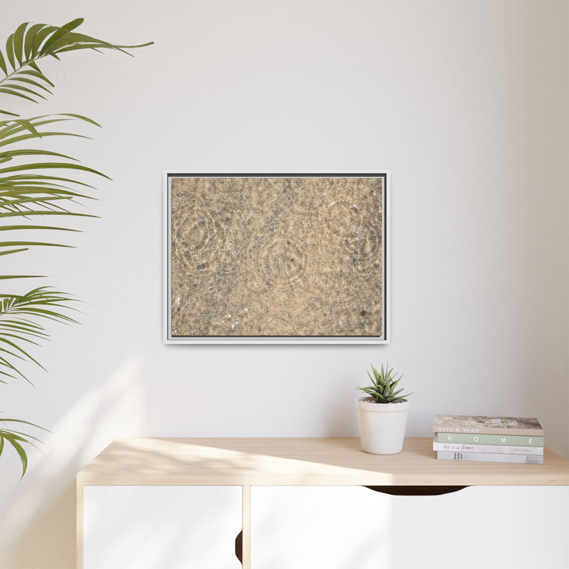 Whispers of Sand - Unique Stretched Canvas Wall Art - Art By Earth