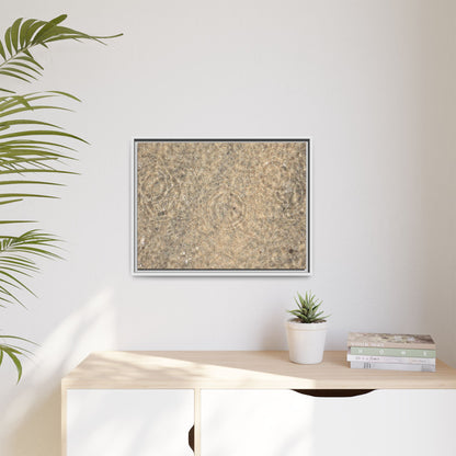 Whispers of Sand - Unique Stretched Canvas Wall Art - Art By Earth
