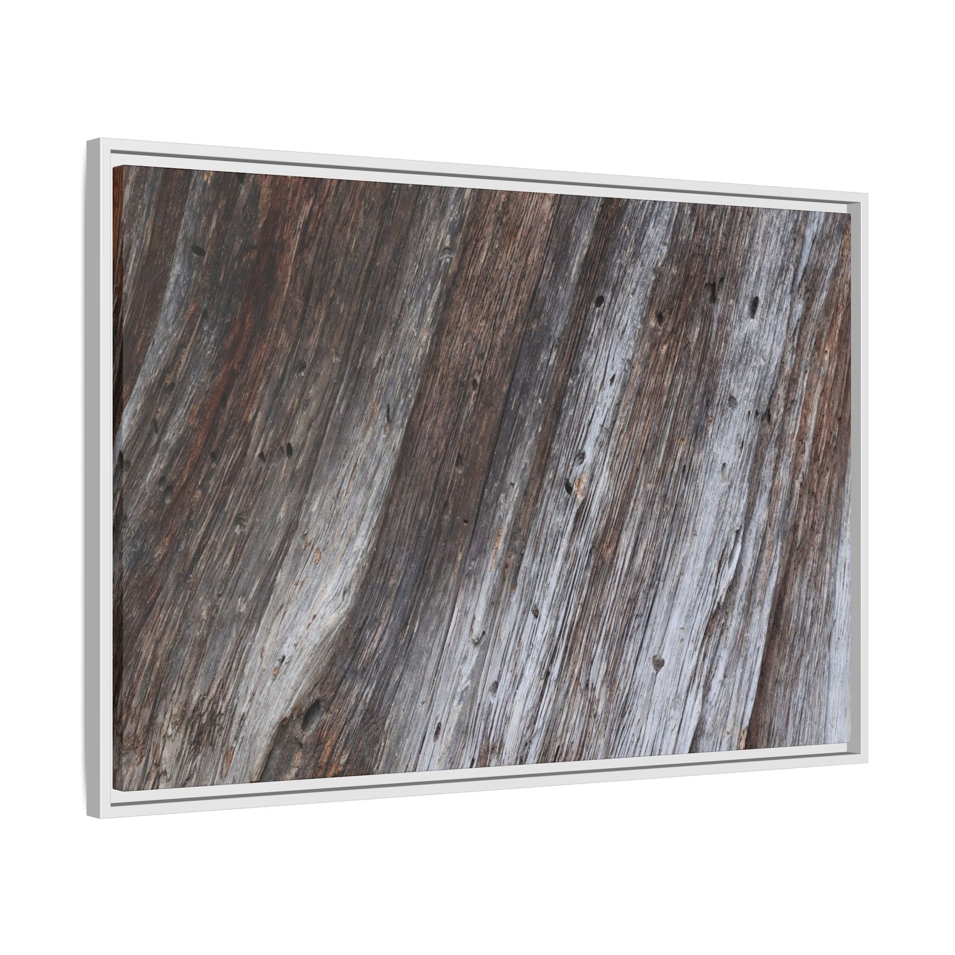 Aged Timber Texture - Unique Stretched Canvas Wall Art - Art By Earth