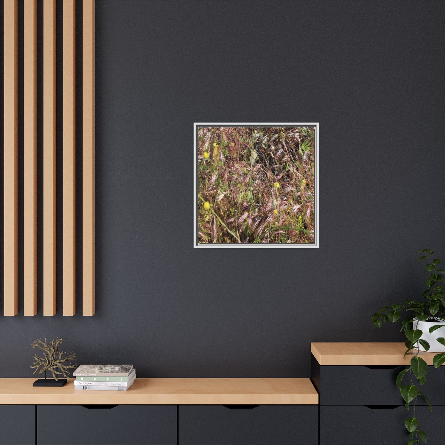 Autumn Meadow - Unique Stretched Canvas Wall Art - Art By Earth