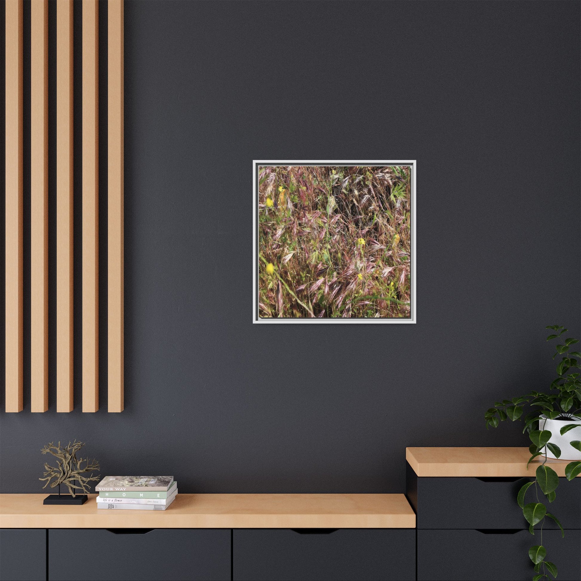 Autumn Meadow - Unique Stretched Canvas Wall Art - Art By Earth